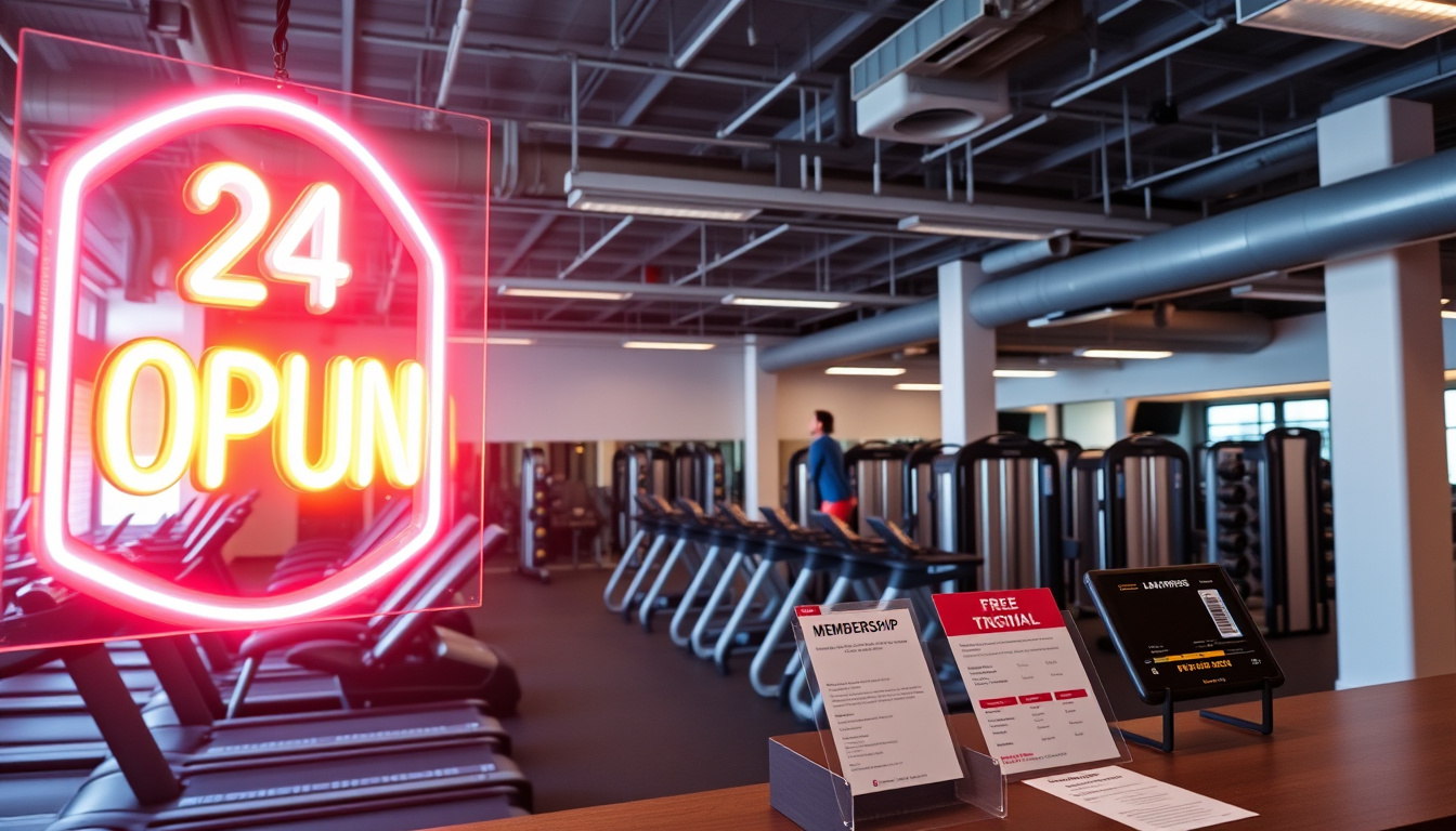 Fitness 24/7 erbjudande – priser och provträning